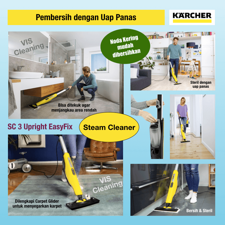 VIS Cleaning - Steam Cleaner Karcher SC 